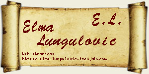 Elma Lungulović vizit kartica